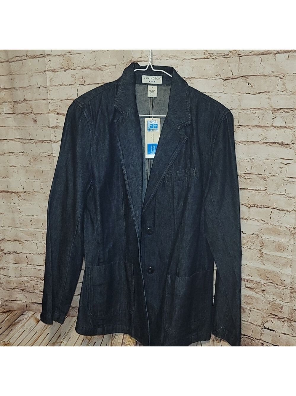 NWT covington jean jacket blazer sz 6